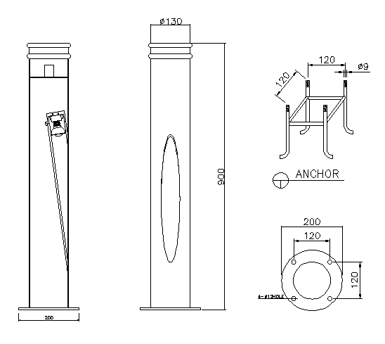 DNR-LB240 drawing