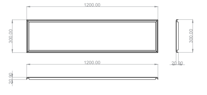 DNR-EG42V40W1200SL-CLIP-BAR drawing