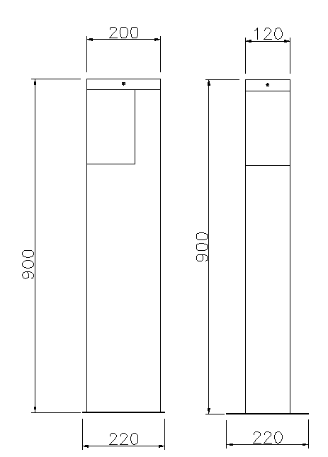 DNR-B15W900 drawing