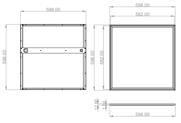 DNR-EG40W598(T-BAR) 도면