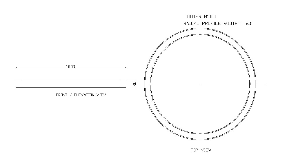 DNR-RING1000-60 도면